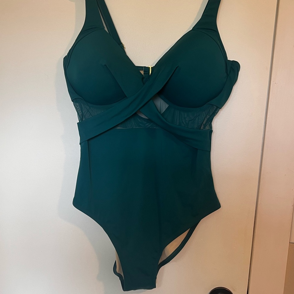 Swimsuits for all - Cut Out Mesh One Piece in Mediterranean- new, never worn